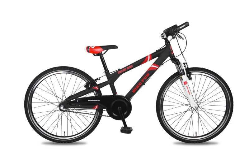 Bike Fun Crash Bike H 3 sp remnaaf mat zwart rood