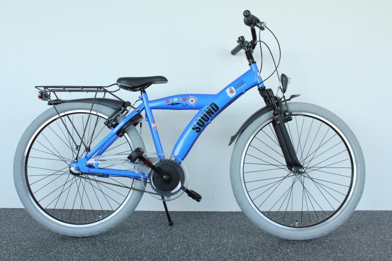 Bike Fun Sound 24 inch 3sp CB Blue