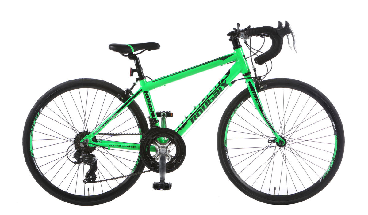 Elite Roubaix  Race Herenfiets 35 cm 14 Speed groen