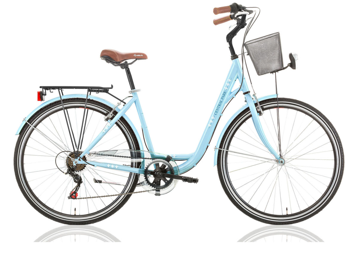 Devron Central Park Damesfiets 48 cm 18 Speed blauw