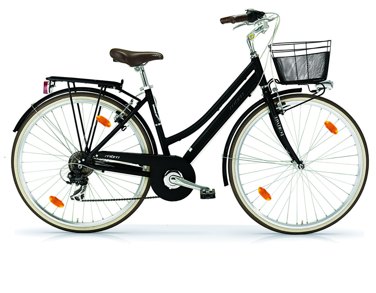 MBM Boulevard Damesfiets 46 cm 18 Speed zwart