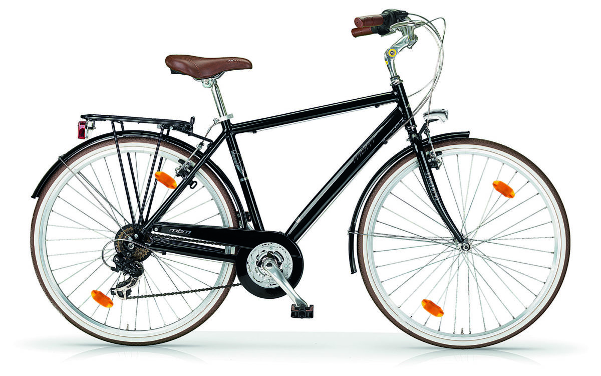 MBM Boulevard Herenfiets 50 cm 18 Speed Zwart