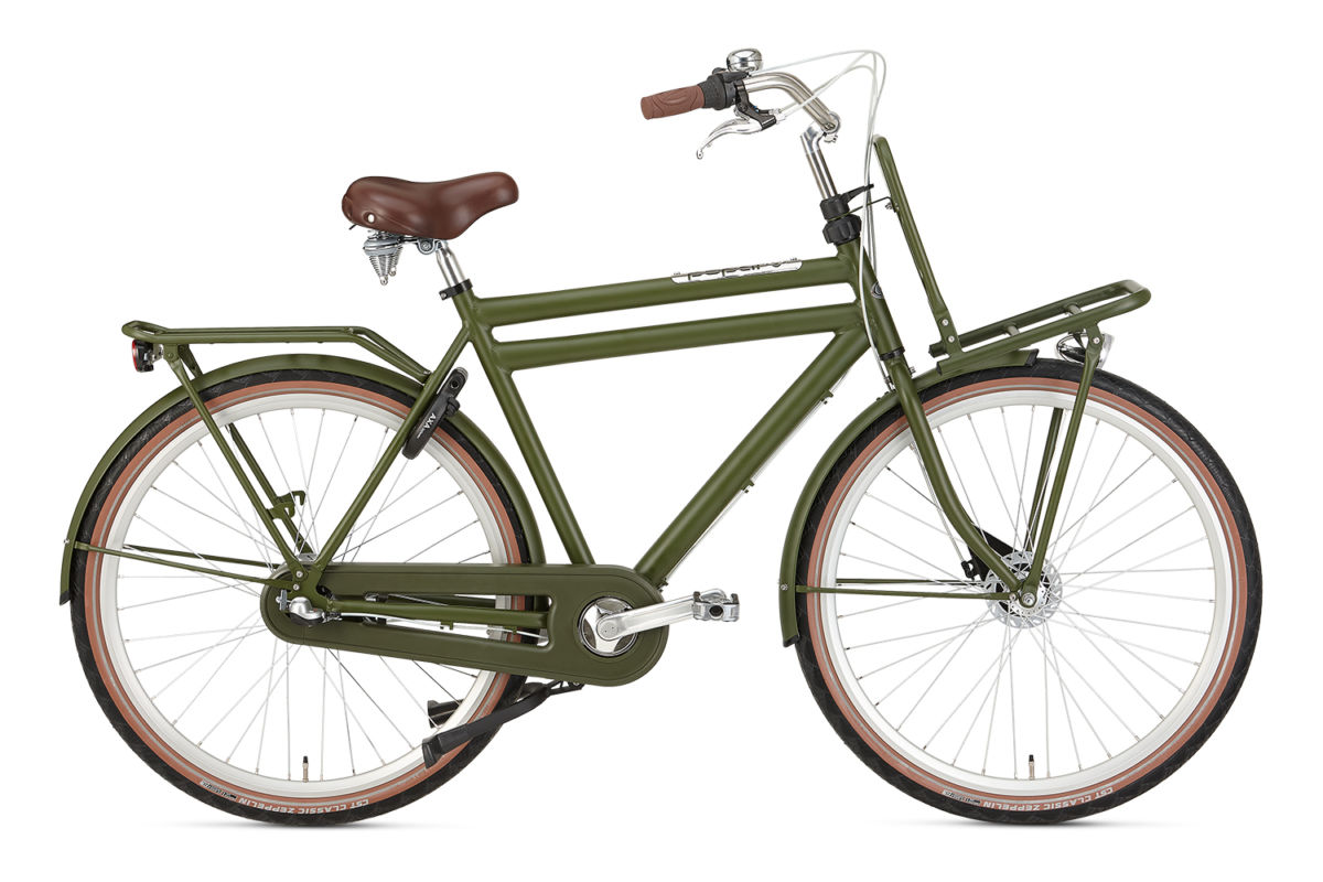 Popal Daily Dutch Prestige N3 RB  Army Green  28 inch / 50 cm Herenfietsen  P28050N3-50-ag