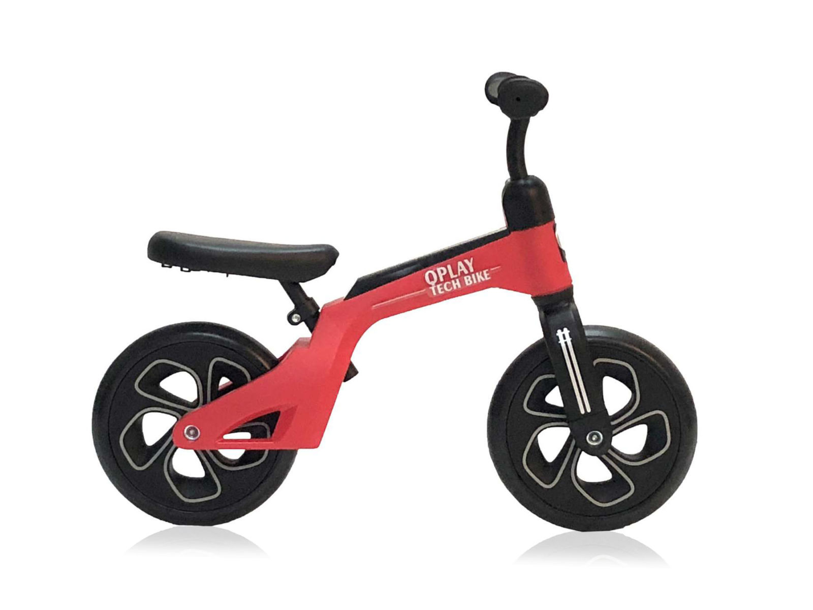 Qplay Techplay Loopfiets  rood