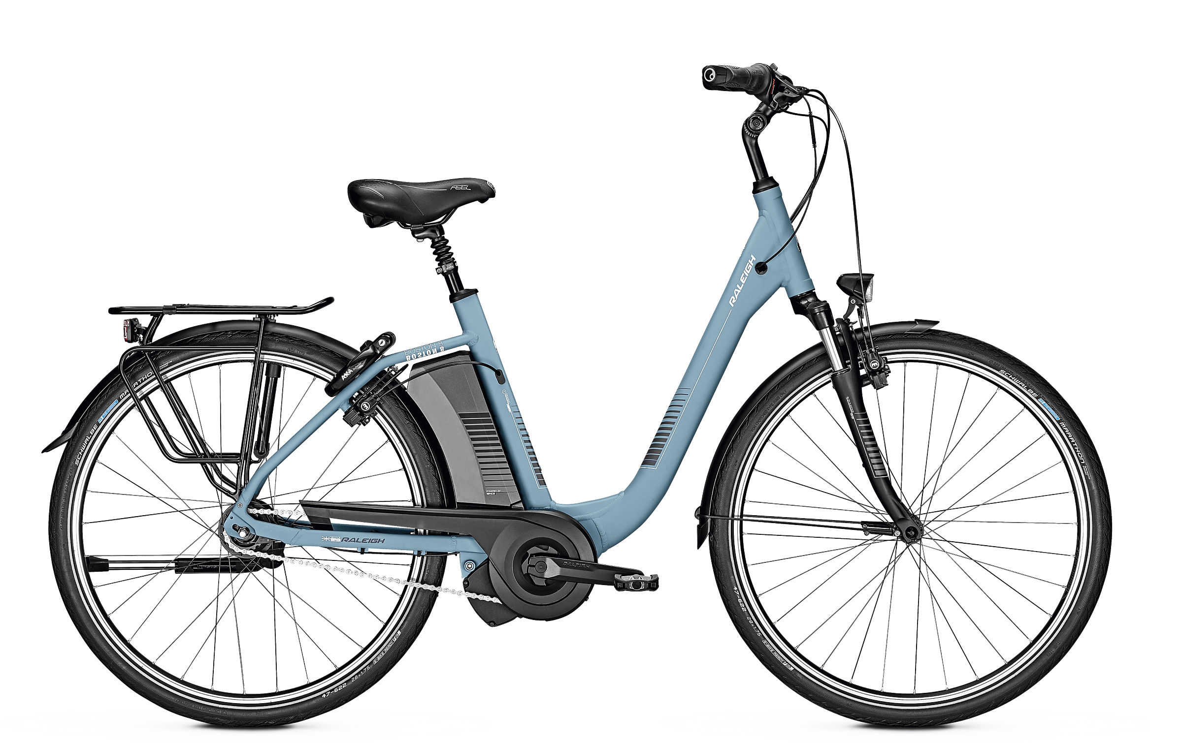 Raleigh Boston HS8 D Blue Hydrobrakes 13Ah