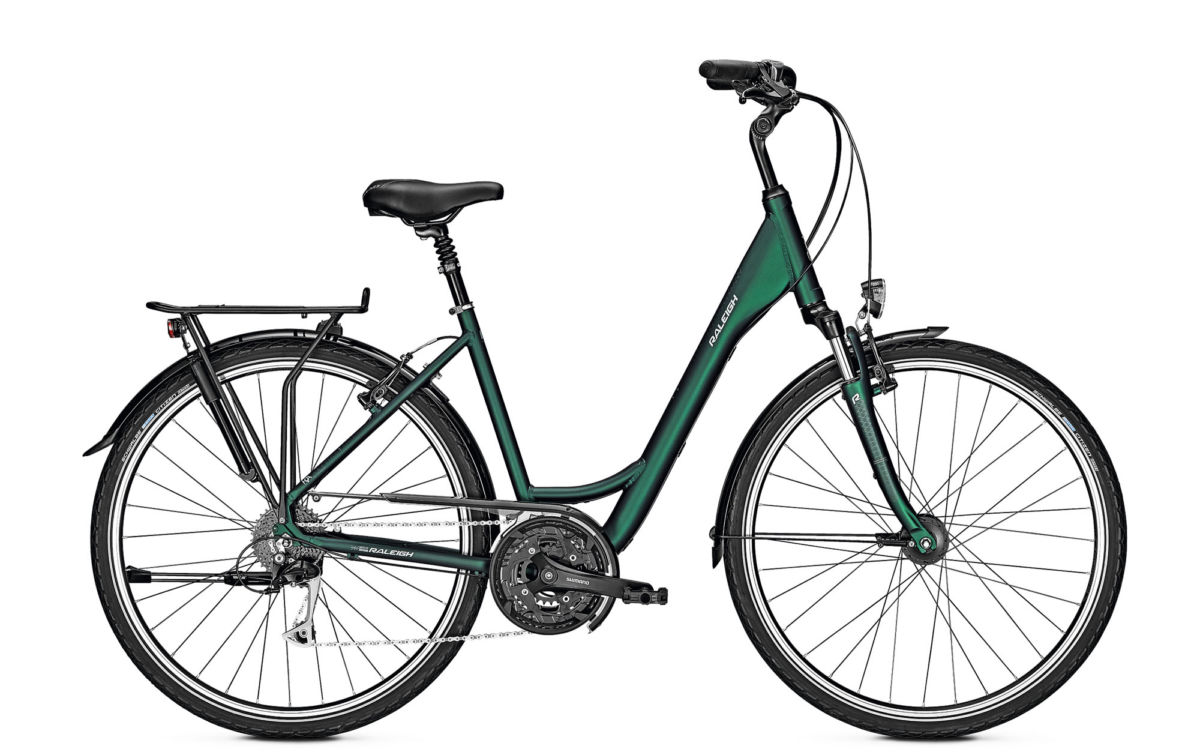 Raleigh Chester D 45 cm 27 sp Kombugreen mat