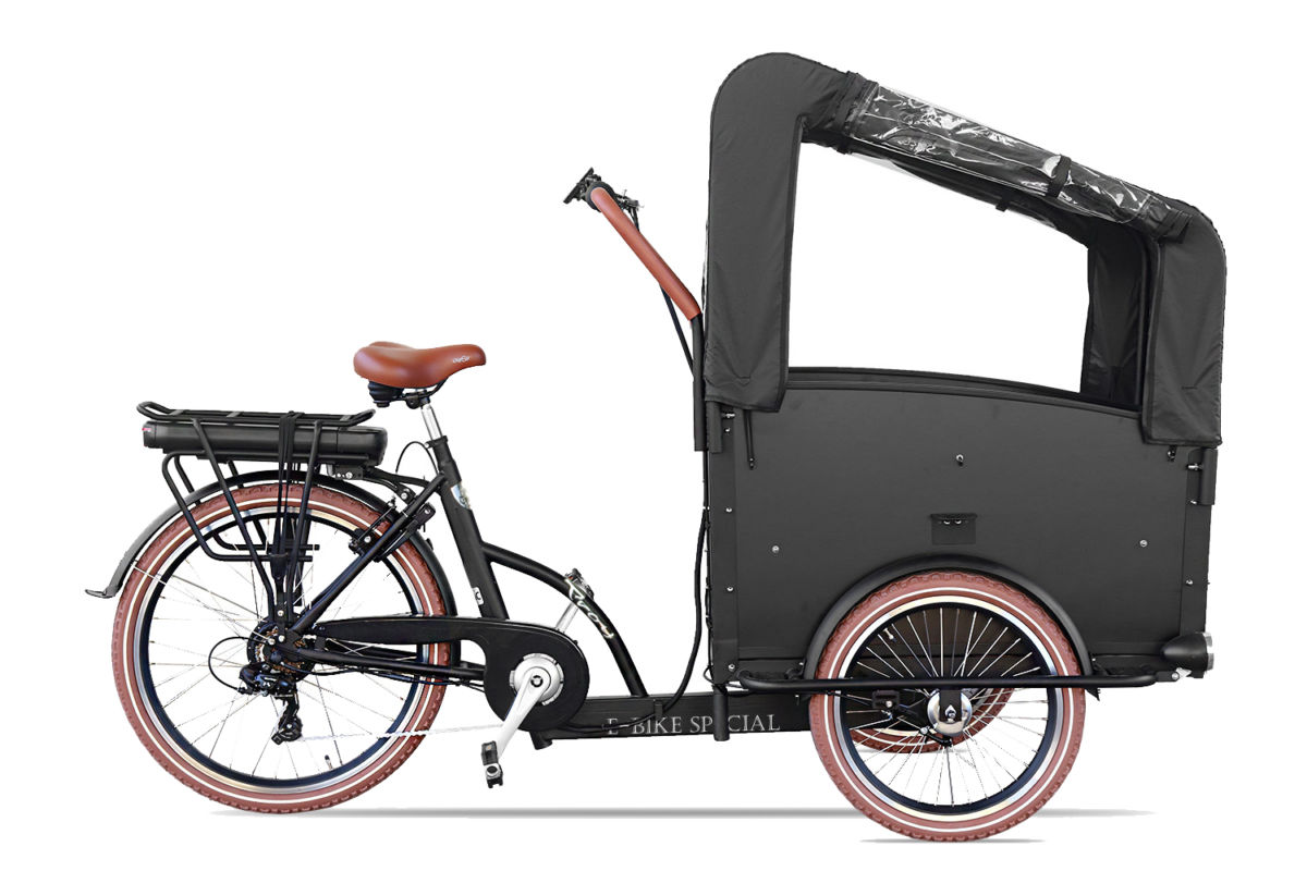 Vogue Troy  Velora  3 wielbakfiets huif bogen