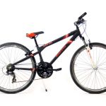 Bike Fun Crash bike 21 sp  mat zwart red
