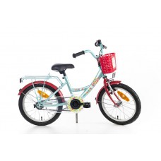 Bike Fun Poppy Damesfiets blauw groen