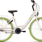 Bike Fun Pure  D Wit  3 sp groene band