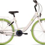 Bike Fun Pure  D Wit 3 sp groene banden