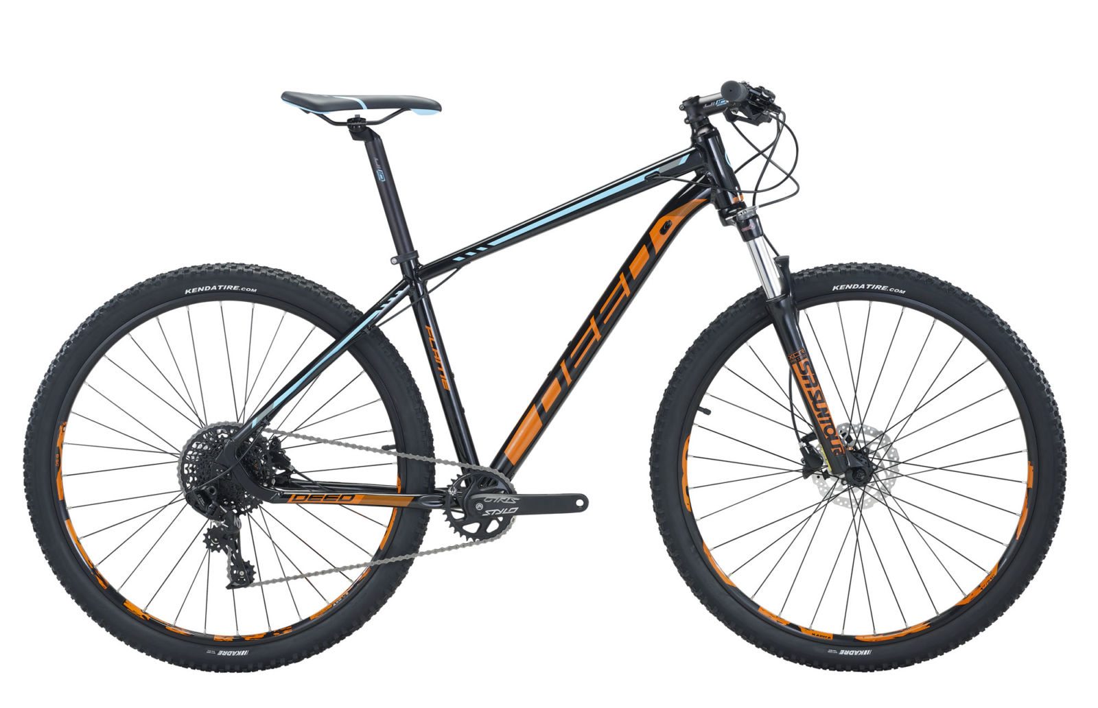 DEED Flame 291 H 40 cm  Sram NX11 zwart oranje