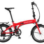 E Vision Active  vouwfiets 33 cm 7 sp rood