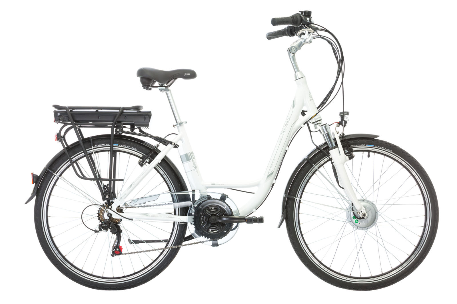 E-Vision Deau-vil D.nexus 7 wit  V-brakes  26inch wiel