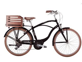MBM E-Maui Herenfiets 47cm 7 Speed Mat Zwart
