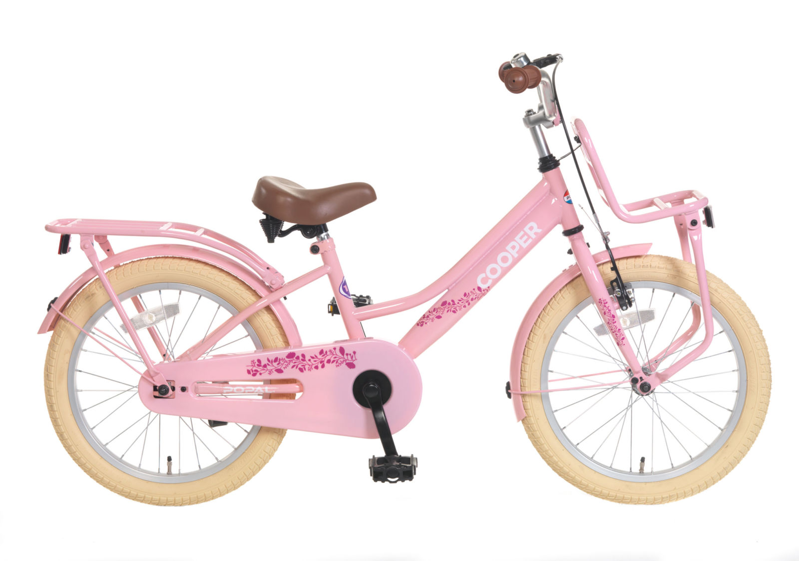 Popal Cooper 18  Meisjesfiets Meisjesfietsen  1853 ROZE