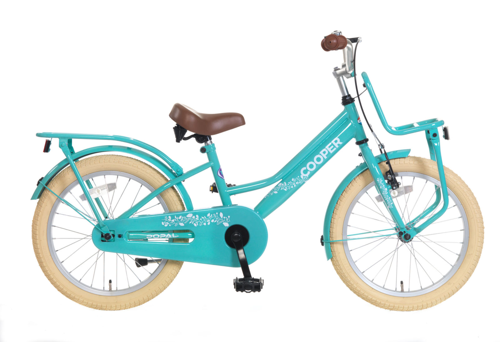 Popal Cooper 18  Meisjesfiets Meisjesfietsen  1853 TURQUOISE