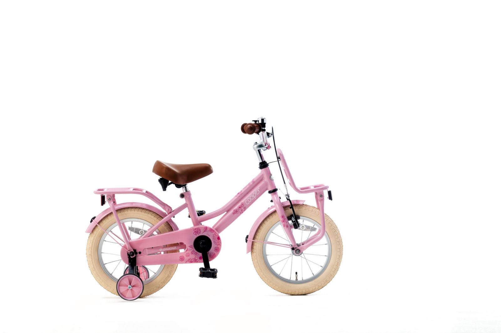 Popal Cooper meisjes 14 inch 1453 ROZE