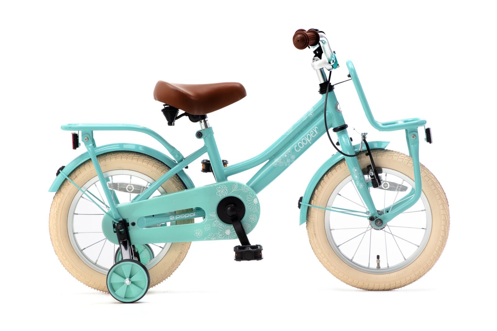 Popal Cooper meisjes 14 inch 1453 TURQUOISE