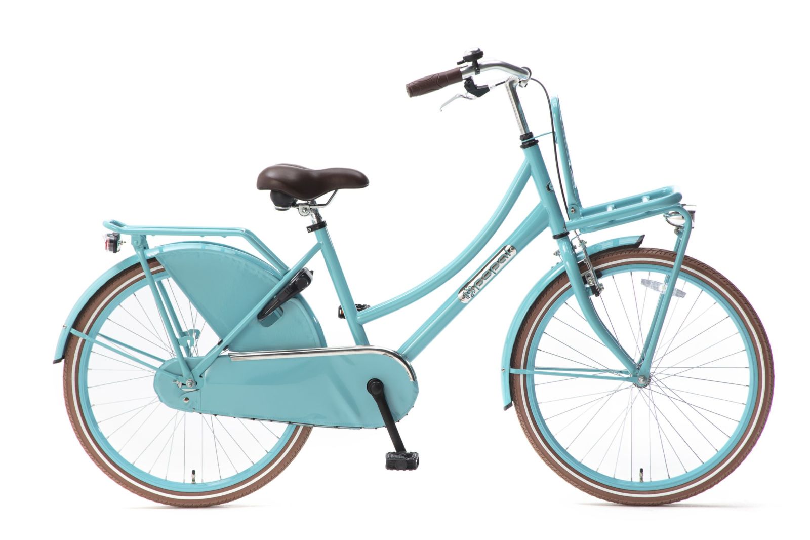 Popal Daily Dutch Basic 24  Turquoise  24 inch Meisjesfietsen  TR24-1 Turquoise