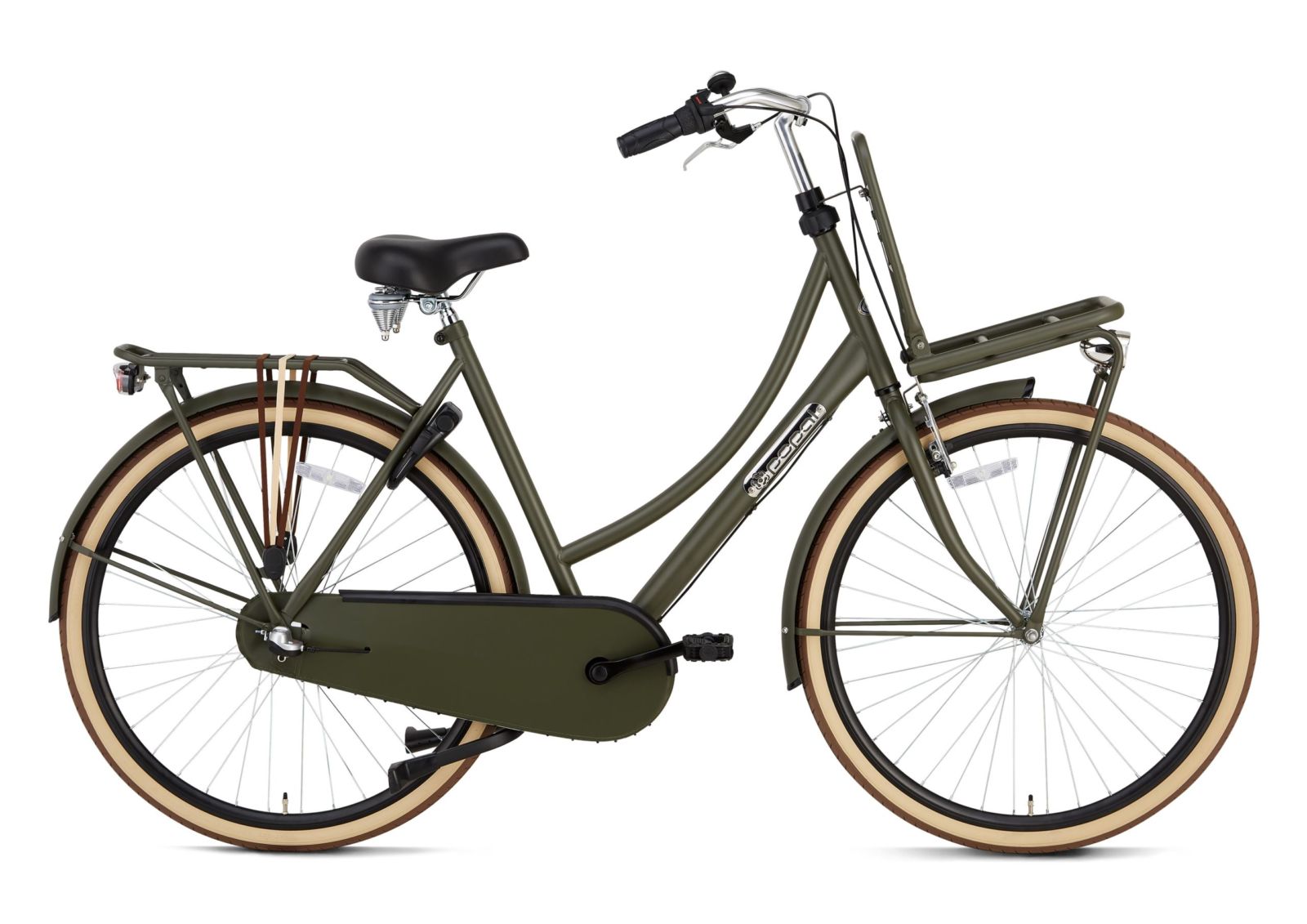 Popal Daily Dutch Basic+ 28  Army Green  28 inch / 57 cm Damesfietsen  28300-57-ARMY-GREEN