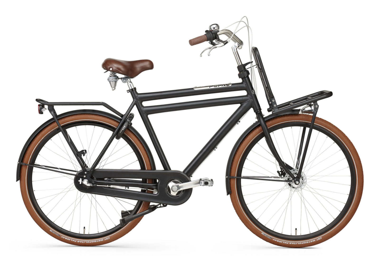 Popal Daily Dutch Prestige N3 RB  Mat Zwart  28 inch / 57 cm P28050N3-RB-mz