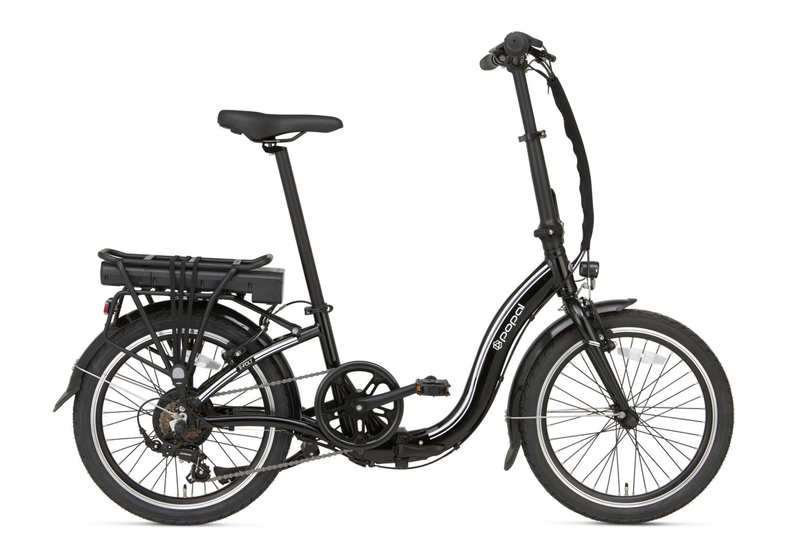 Popal E-Folt 1.0  Black  20 inch Elektrische fietsen  E-FO1.0 Black