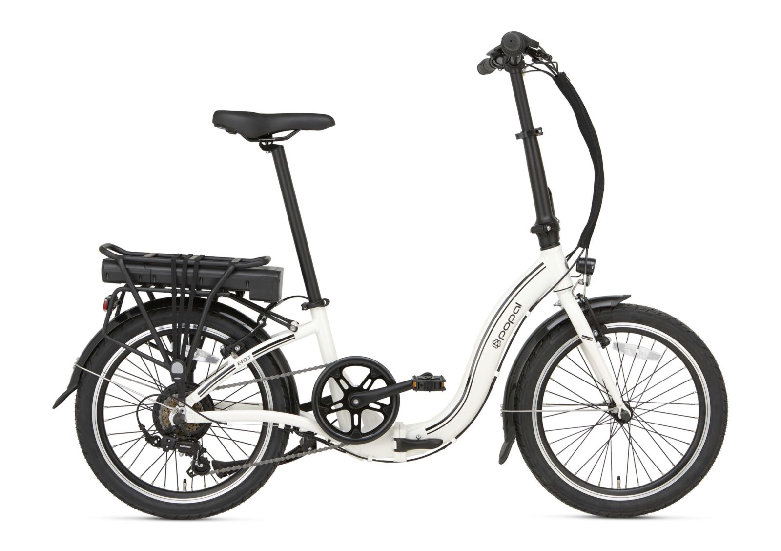 Popal E-Folt 1.0  White  20 inch Elektrische fietsen  E-FO1.0 White