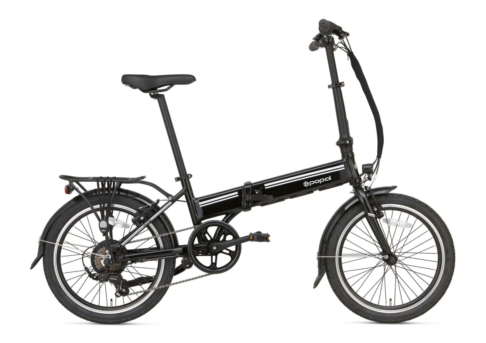 Popal E-Folt 2.0  Black  20 inch Elektrische fietsen  E-FO2.0 Black