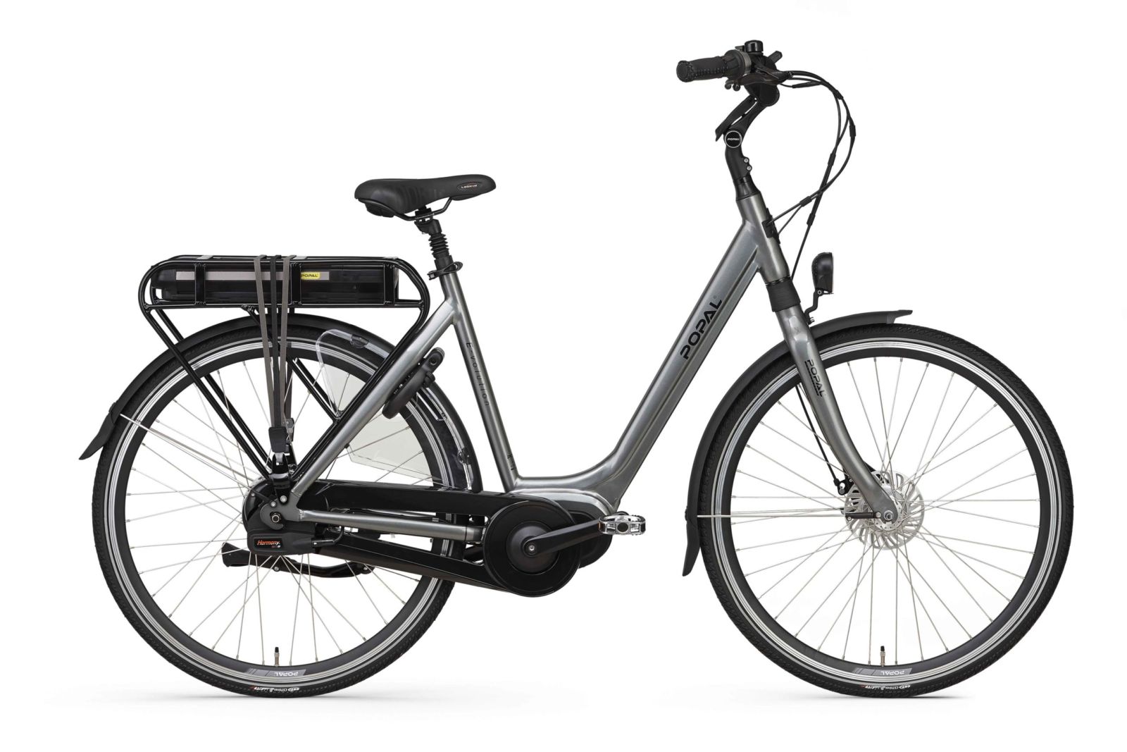 Popal E-Volution 12.0  Iron Grey  28 inch / 49 cm Elektrische fietsen  E-vo12-49-ig