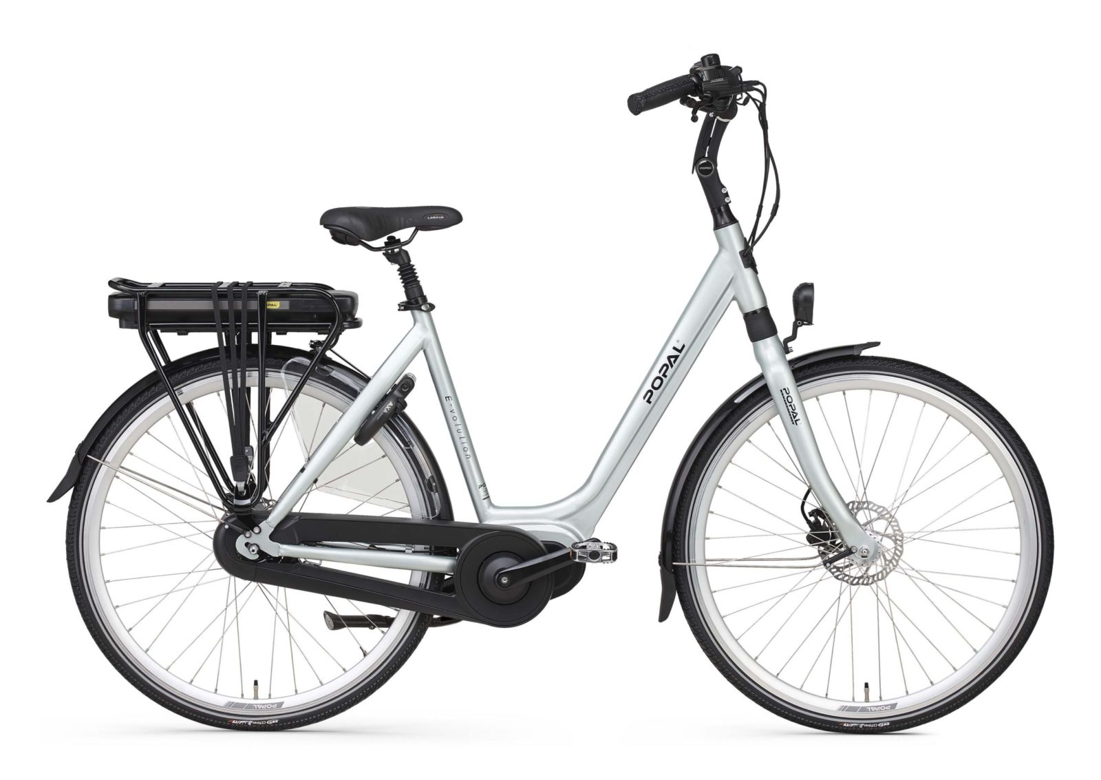 Popal E-Volution 12.1  Silver Mint  28 inch / 53 cm Elektrische fietsen  E-VO12.1 Silver mint