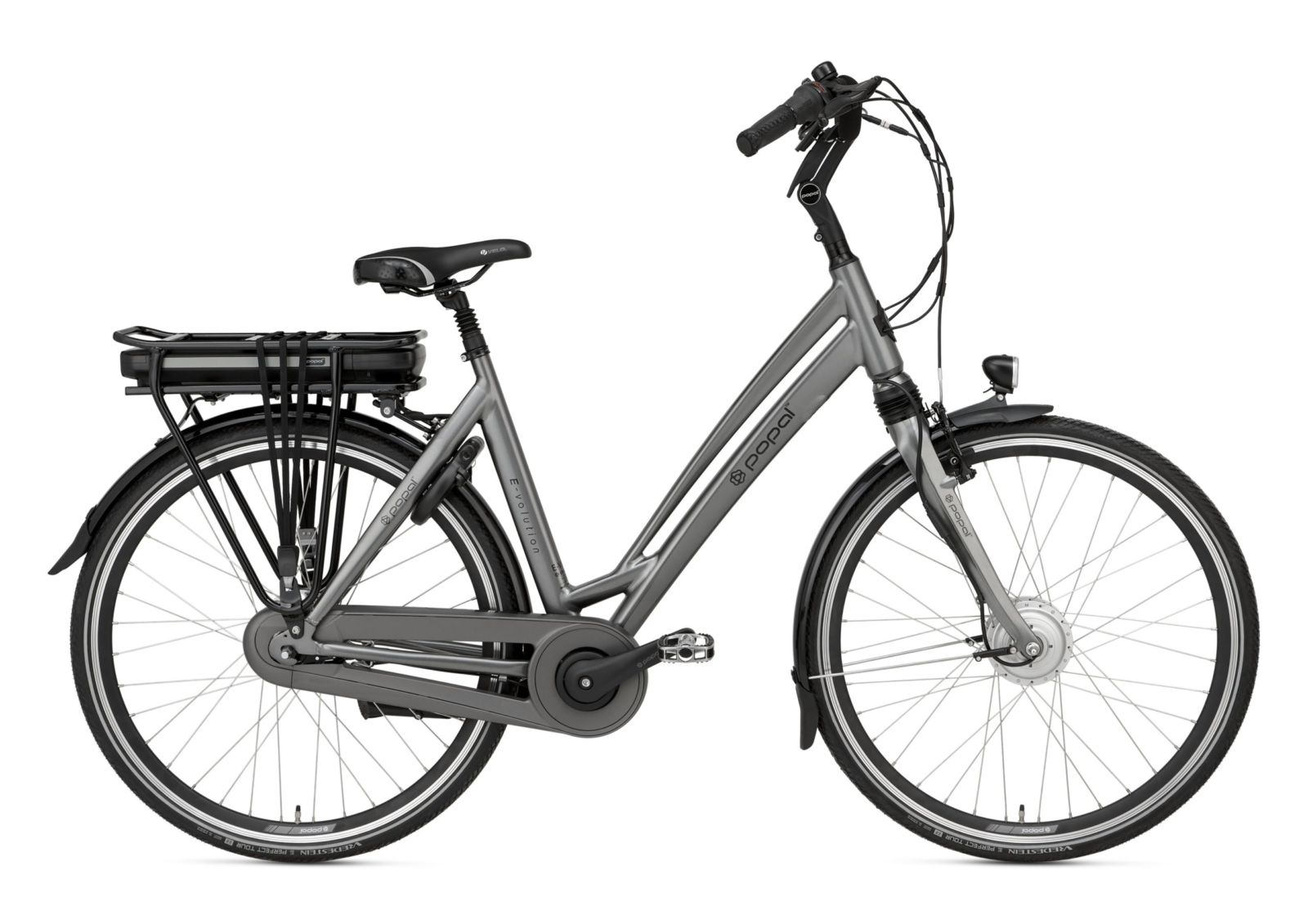Popal E-Volution 6.0  Iron Grey  28 inch / 50 cm Elektrische fietsen  E-VO6.0-50-ig