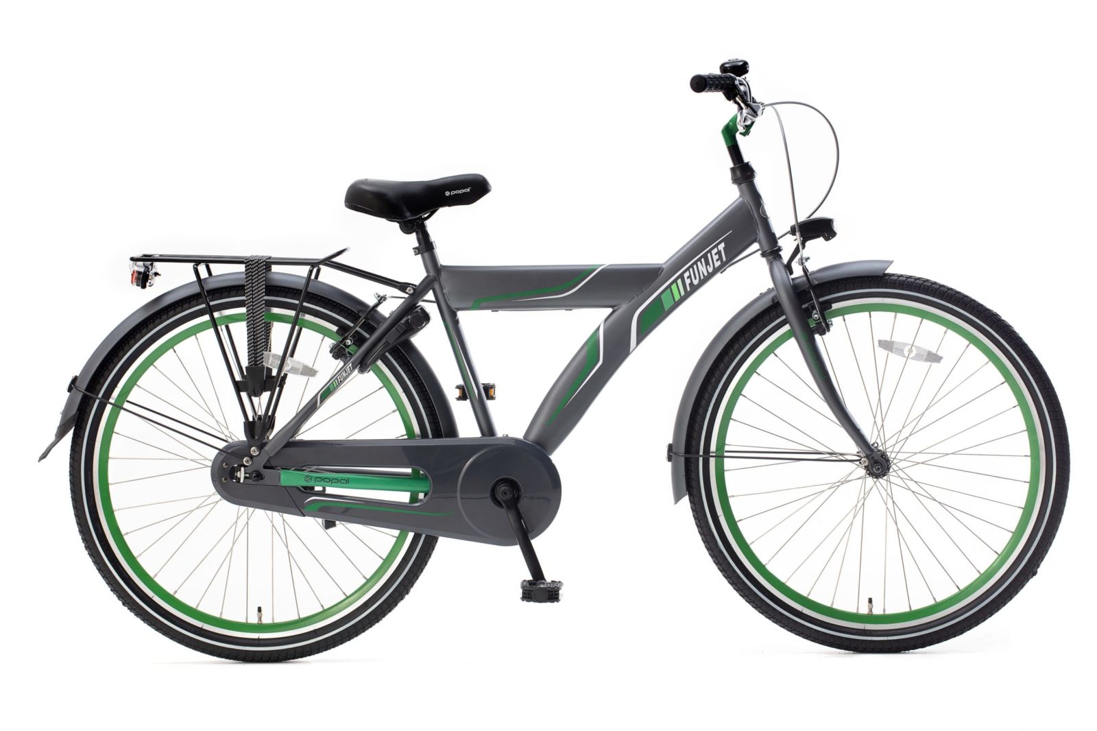 Popal Funjet X 26 inch Jongensfietsen  26178 Groen - Grijs