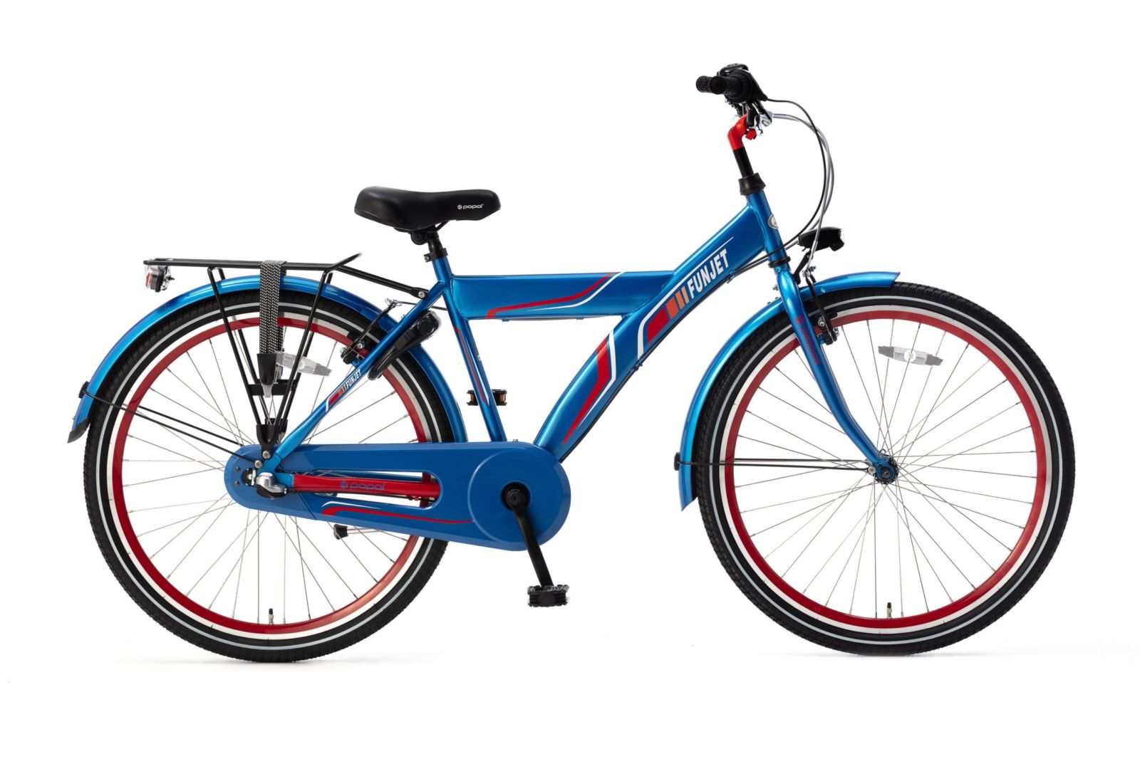 Popal Funjet X N3 26 inch Jongensfietsen  26378 Blauw - Rood