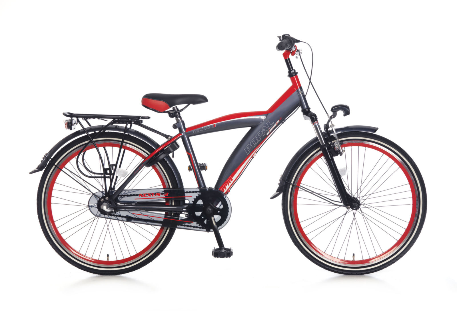 Popal Kicks 24 inch jongens 2414 ROOD