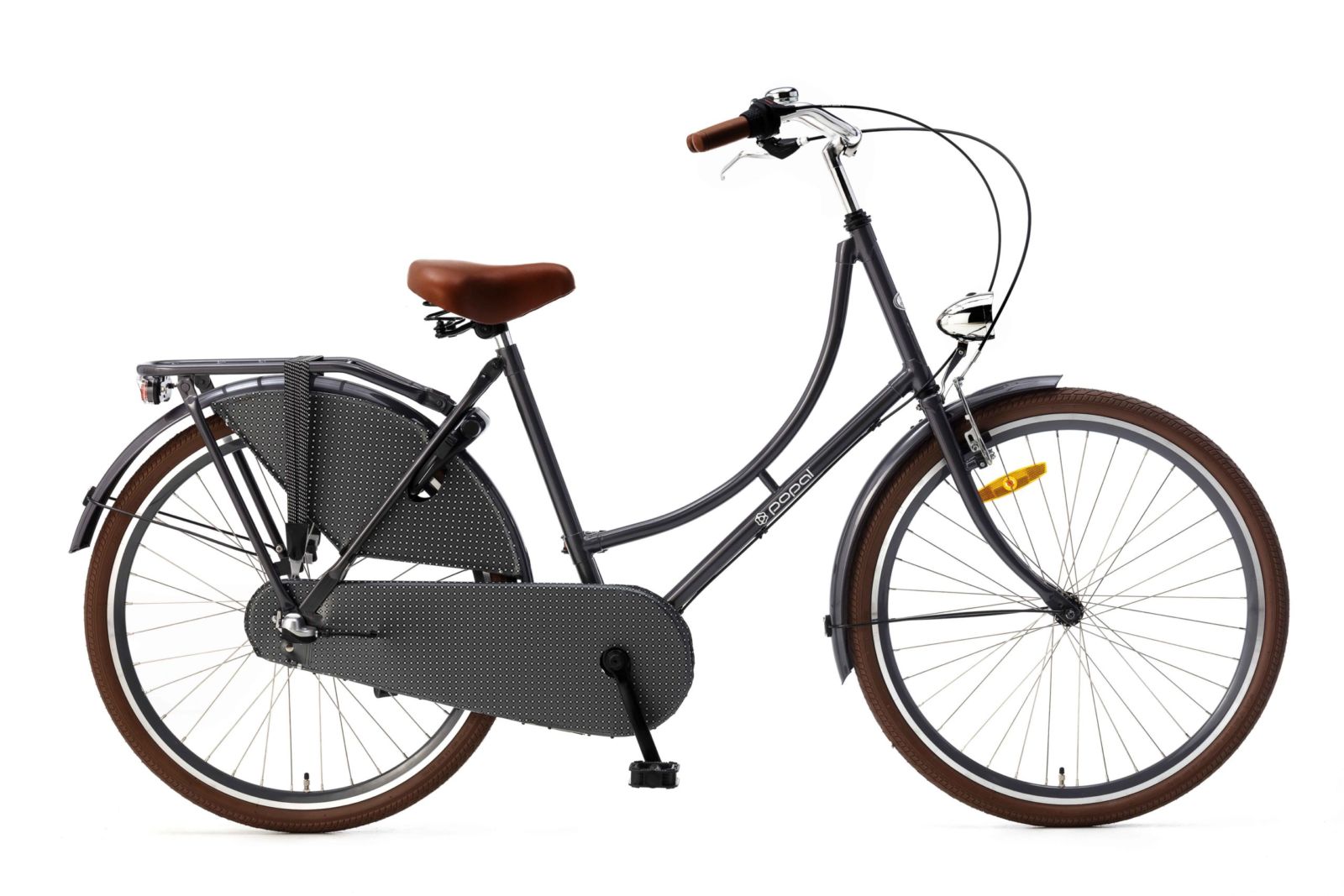 Popal Omafiets N3 26 inch Meisjes Meisjesfietsen  OM26 N3 Grijs