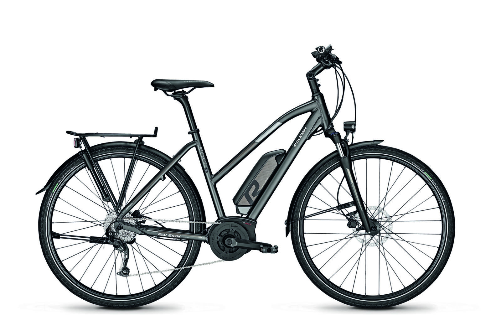 Raleigh Stoker D Trapez 45 cm 9 sp Diamond black mat