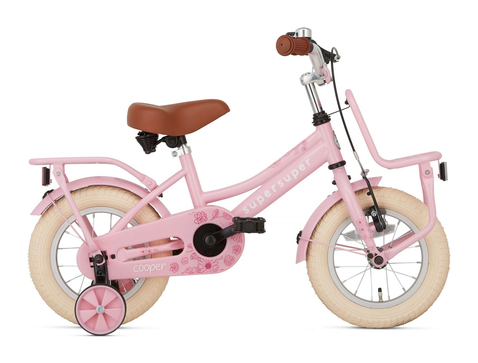 Cooper 12  Roze  12 inch Meisjesfietsen  S1253 Roze