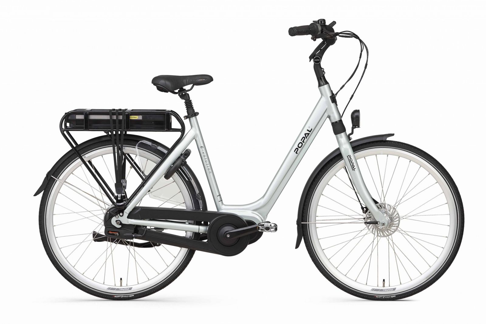 Popal E-Volution 12.0  Silver Mint  28 inch / 53 cm Elektrische fietsen  e-vo12.0-silver-mint