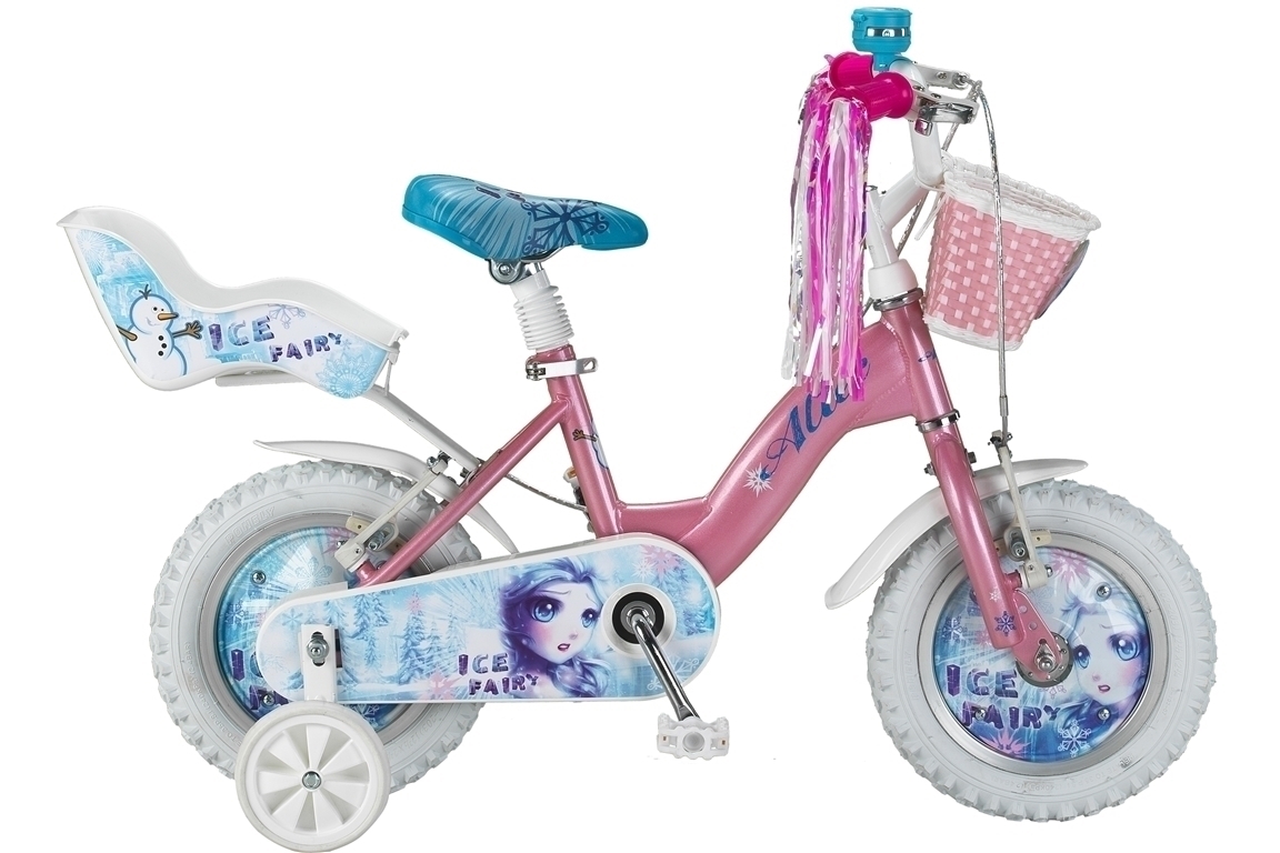 altec ice fairy 12 inch roze meisjesfiets