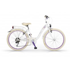 MBM Fleur Damesfiets 30 cm wit 6 sp