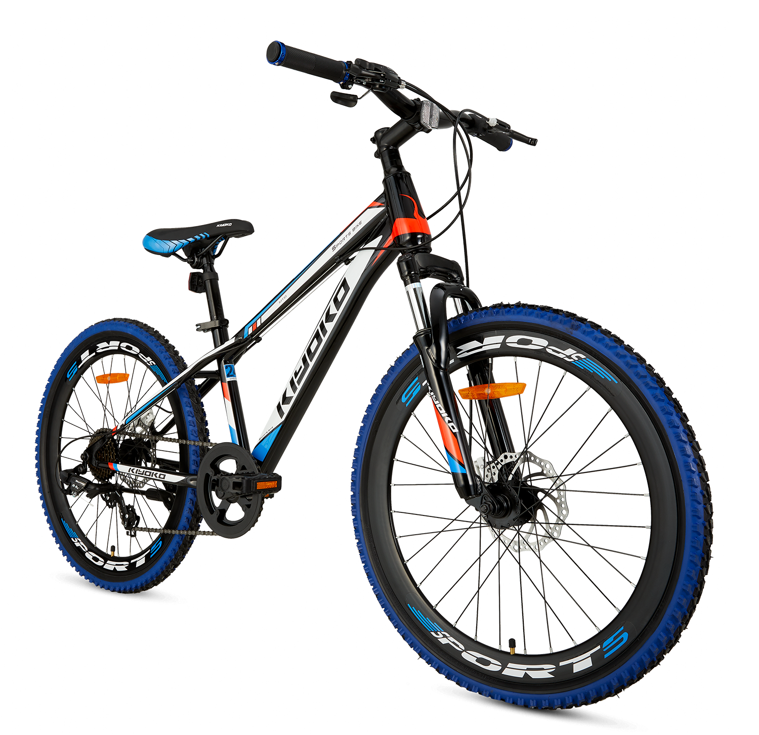 Supersuper Kiyoko Mountainbike 24 Jongensfietsen  2455 Blauw