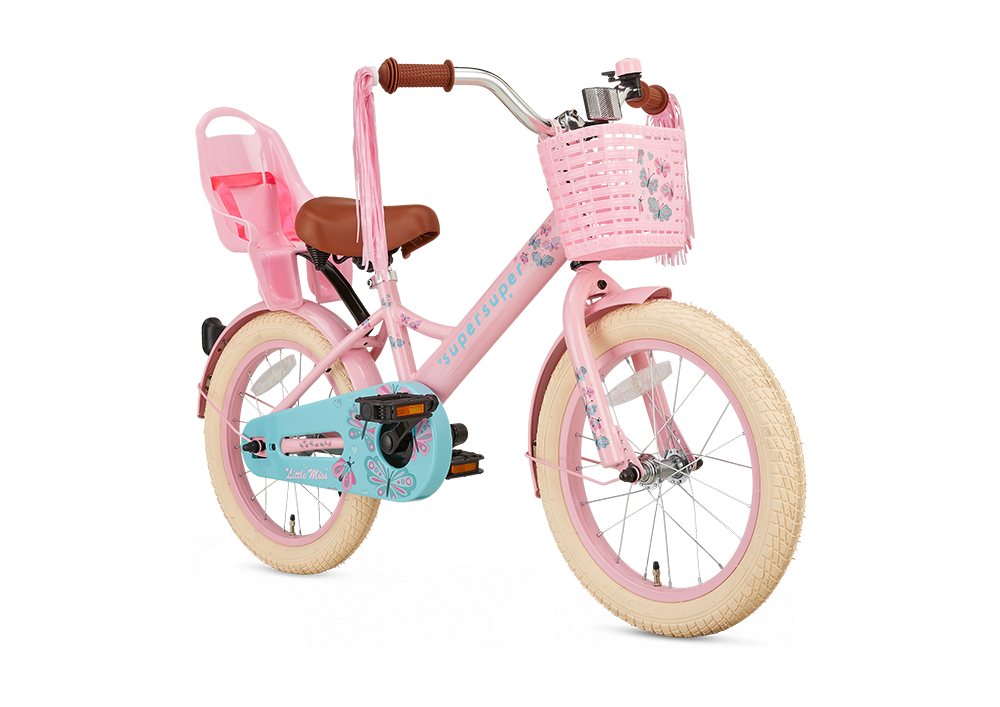 Supersuper Little Miss 16 Meisjesfietsen  S1609-ROZE