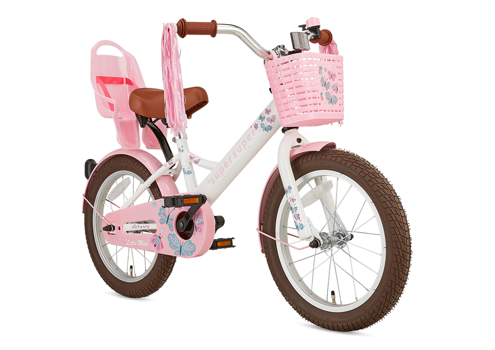 Supersuper Little Miss 16 Meisjesfietsen  S1609-WIT