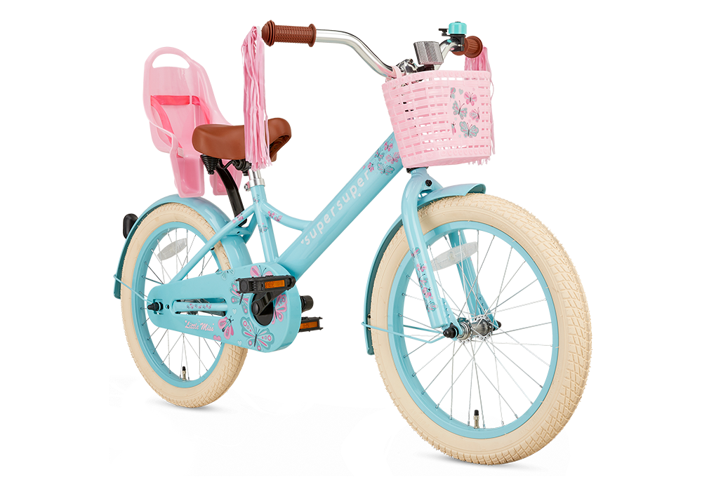 Supersuper Little Miss 18 Meisjesfietsen  S1809-TURQ