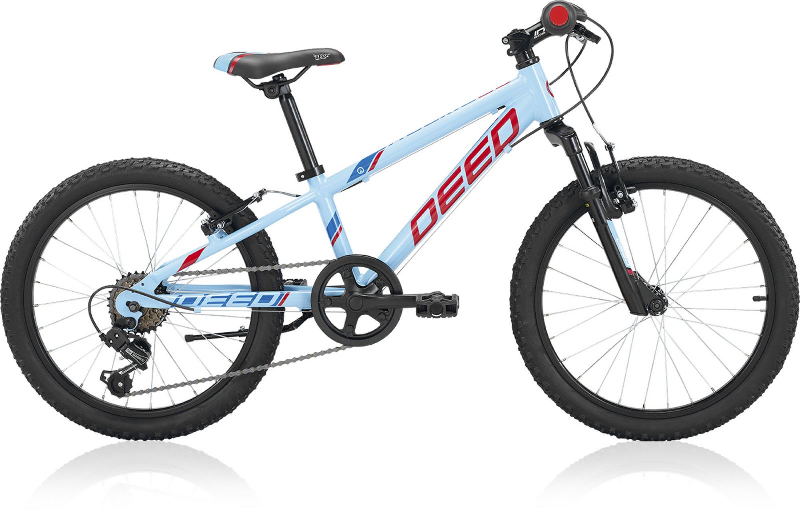 DEED Rookie ATB  Herenfiets 24 cm blauw vrijloop + 2 handrem