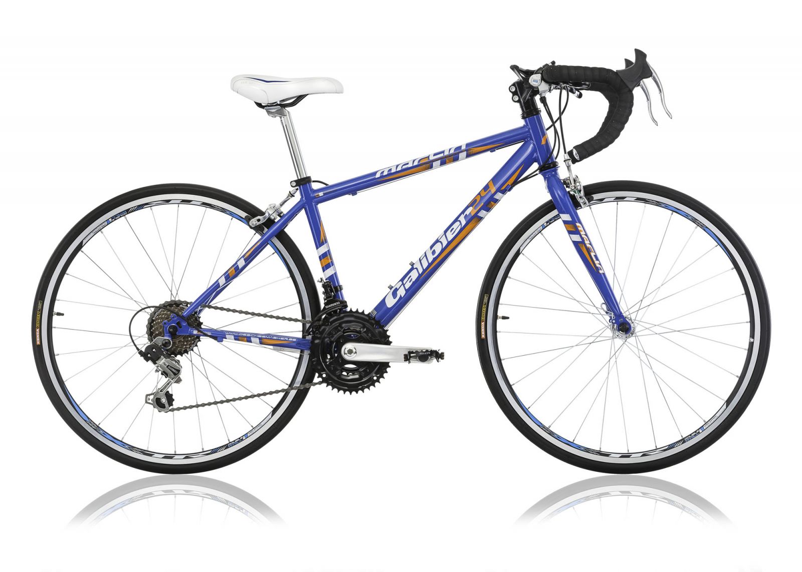 Elite Galibier  Race Herenfiets 36 cm 21 Speed Blauw