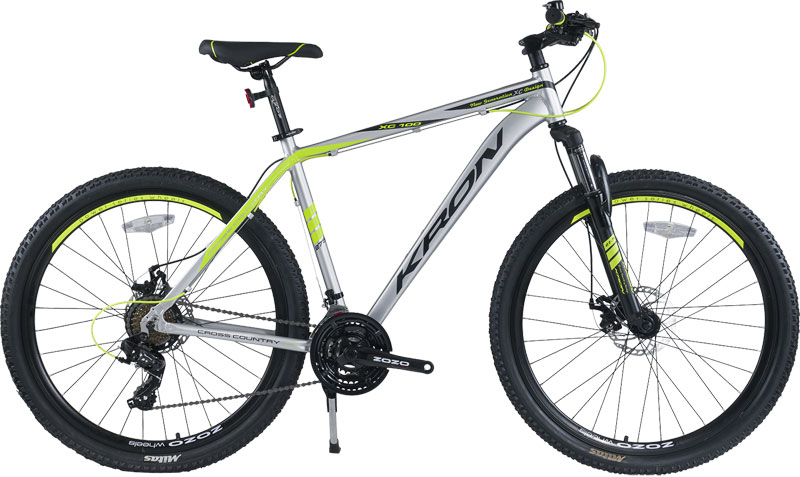 Kron XC MTB 50 cm V-Brake grijs geel