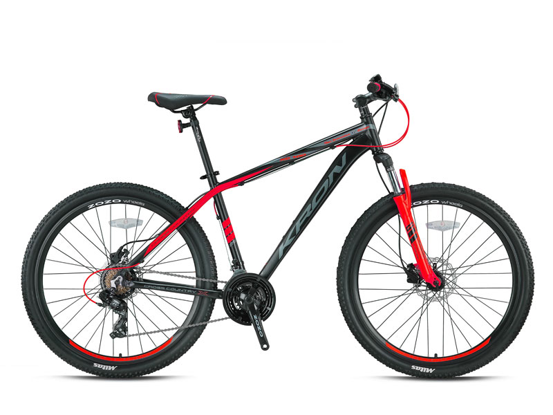 Kron XC MTB 50cm Hdisc zwart rood