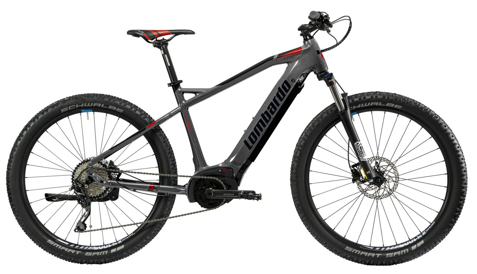 Lombardo E - Tonale  MTB gents 43 cm grijs mat